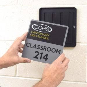 Indoor Color-Printed Custom Plastic Signs