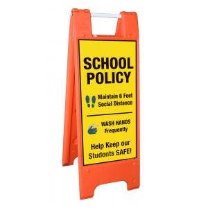 Indoor & Outdoor A-Frame Health & Safety Signs