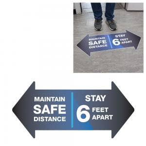Floor Decals for Health & Safety