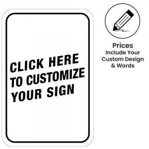 Build Your Sign - Aluminum Signs