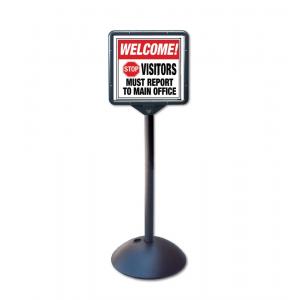 Entrance Sign Stanchions