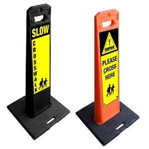 44" Rubber Base Tower Signs