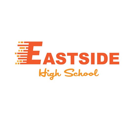 Style 2C - Eastside High School Example - Logo Design Library