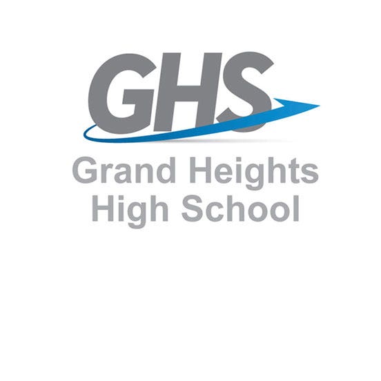Style 2D - Grand Heights School District Example - Logo Design Library