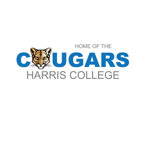 Style 4C - Harris College Cougars Example - Logo Design Library