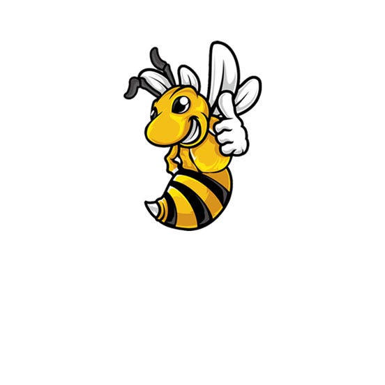 Hornet mascot - Logo Design Library